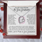 Daughter, As You Graduate - Forever Love Necklace