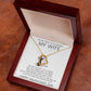 To My Catch of A Lifetime, My Wife on Valentine's Day - Forever Love Necklace