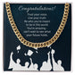 Can't Wait To See What Your Future Holds - Graduation Cuban Link Chain