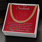 Our Love Doesn't Follow The Rules - Valentine's Day Cuban Link Chain