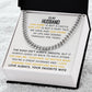 To My Husband Love Always Your Favorite Wife - Cuban Link Chain