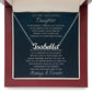 My Amazing Daughter As We Journey Through Life - Personalized Name Necklace