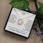 My Beautiful Wife If You Could See Yourself Through My Eyes - Forever Love Necklace