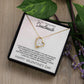 To My Treasured Soulmate on Valentine's Day - Our Love Is Our Own - Forever Love Necklace