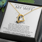 To My Catch of A Lifetime, My Wife on Valentine's Day - Forever Love Necklace